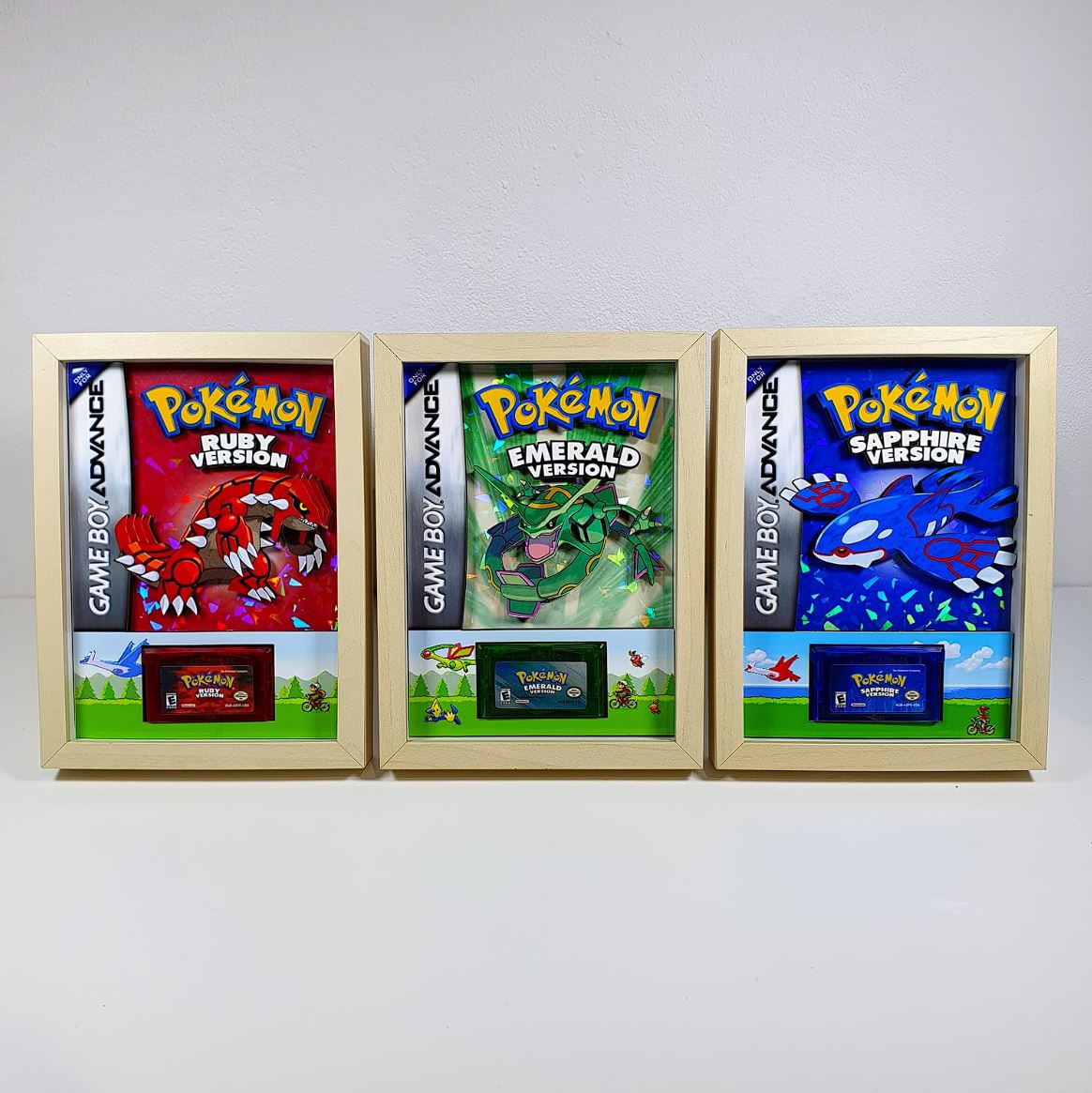 Pokémon Rubí Zafiro Esmeralda Pack de 3