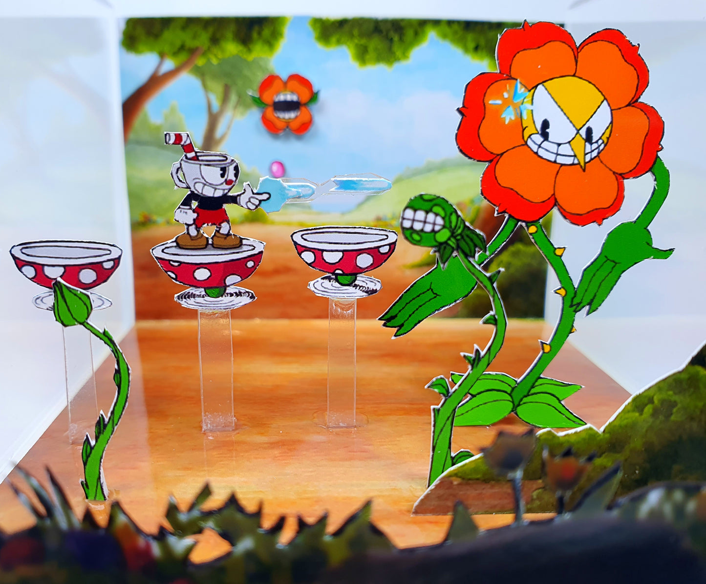 Fury Floral Cuphead