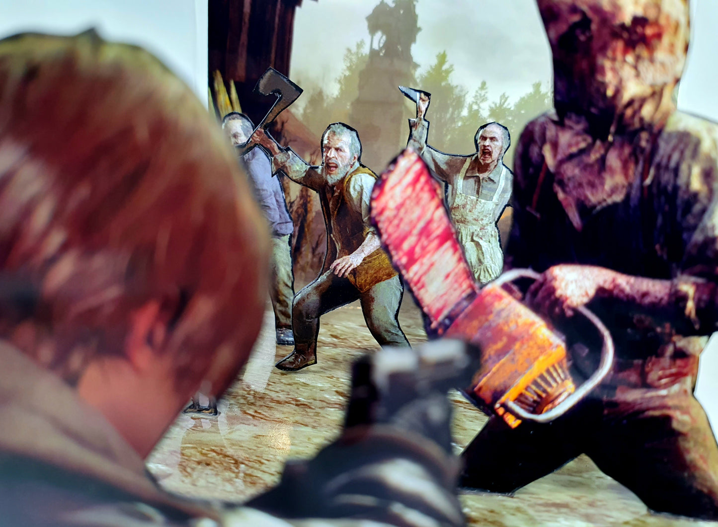 Resident Evil Remake Leon in the Village