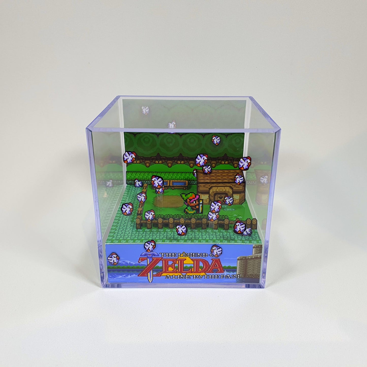 Zelda A Link to the Past Gallinas al Ataque
