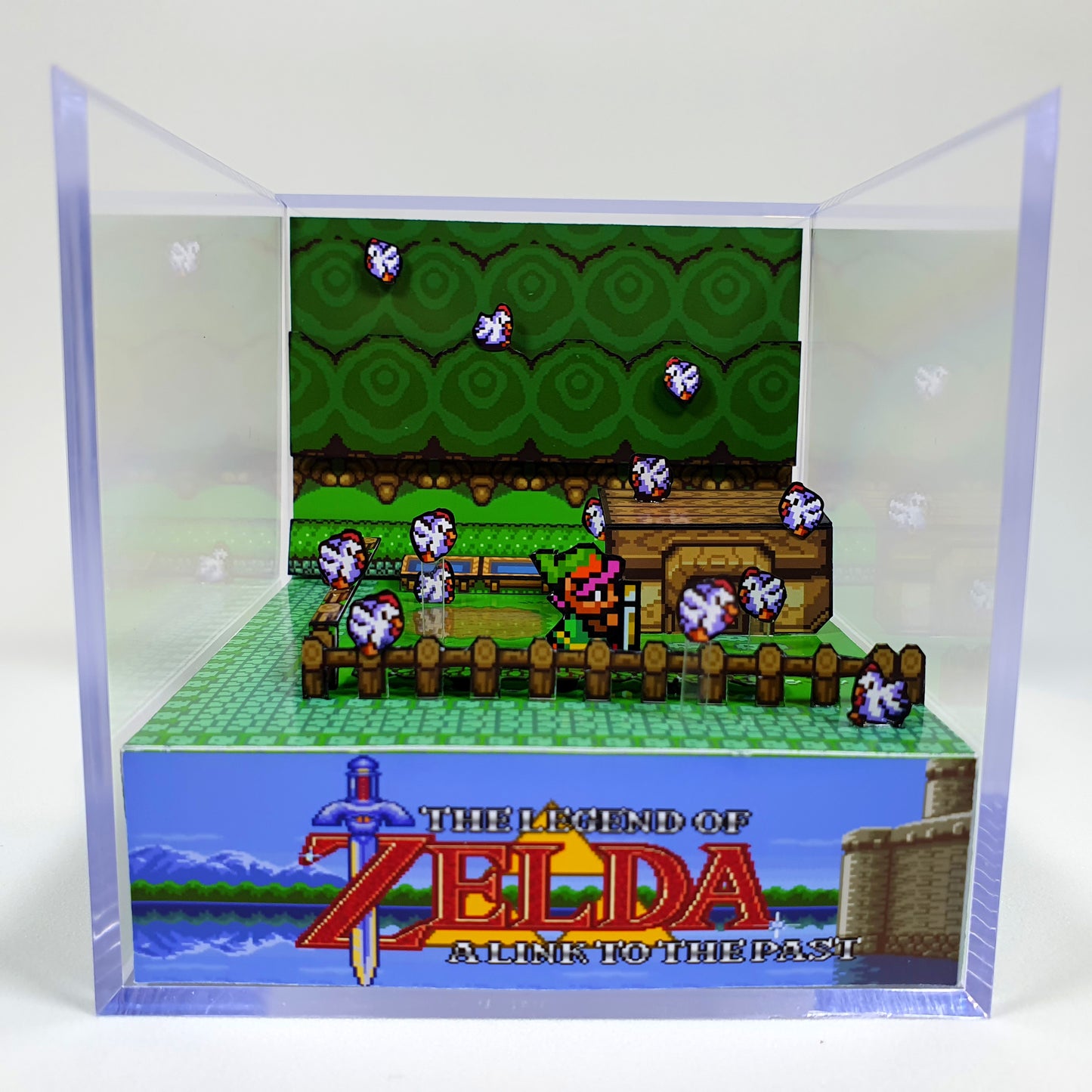 Zelda A Link to the Past Gallinas al Ataque