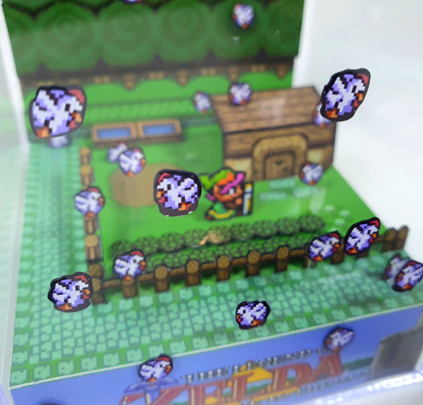 Zelda A Link to the Past Gallinas al Ataque