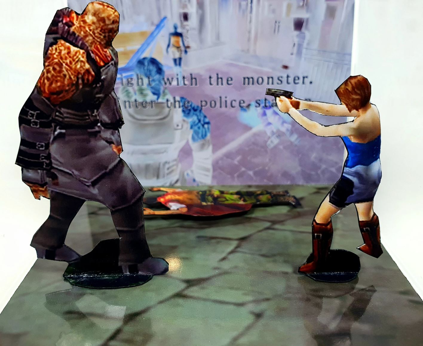 Resident Evil 3 Nemesis Battle