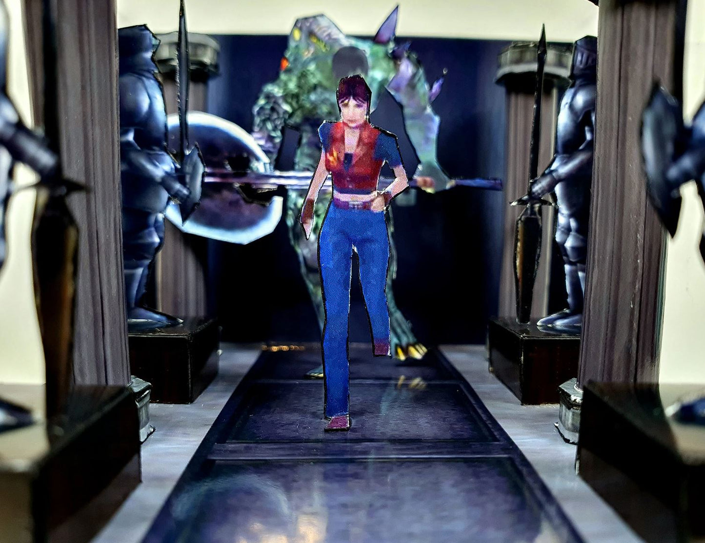 Resident Evil Code Veronica Steve vs Claire