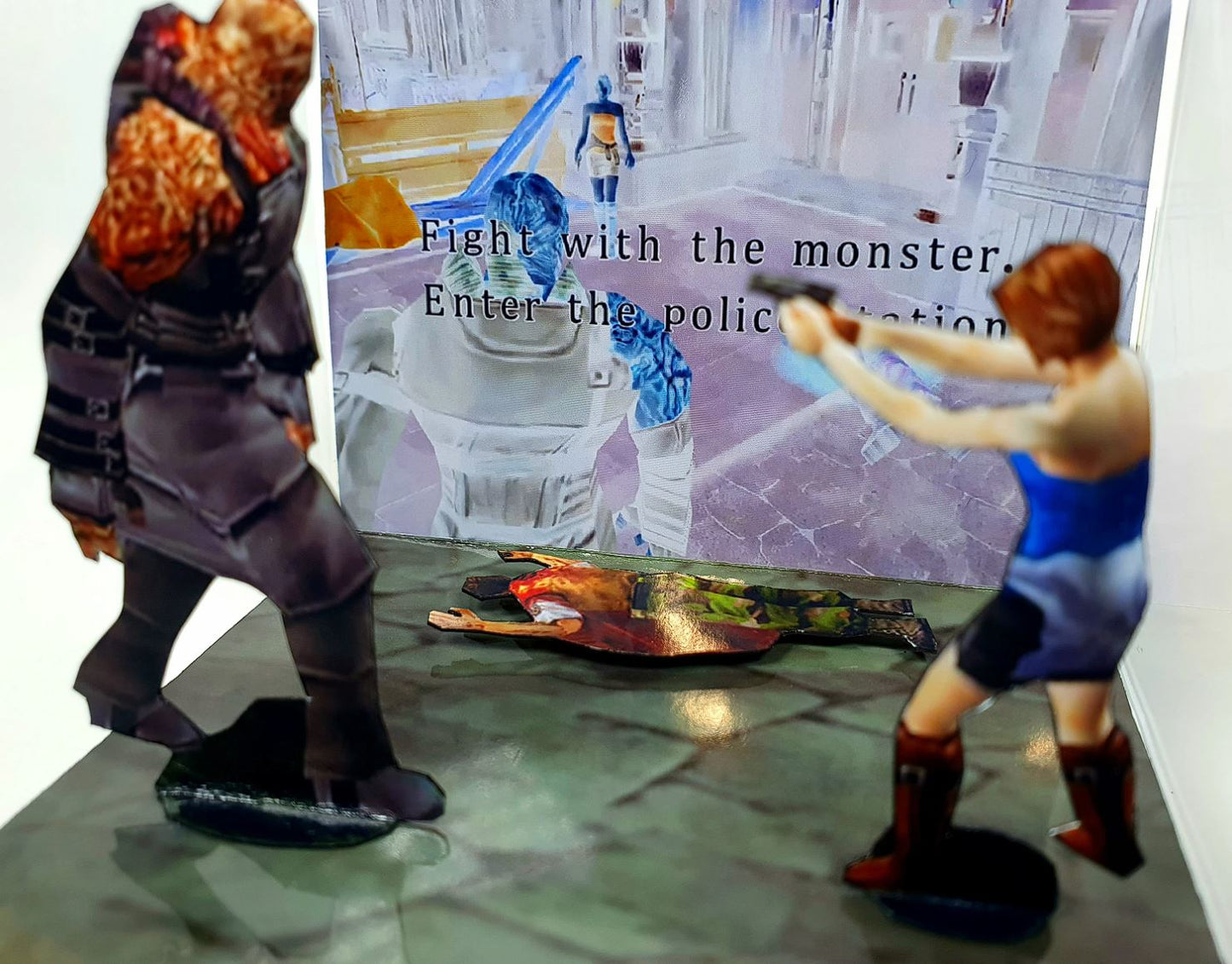Resident Evil 3 Nemesis Battle