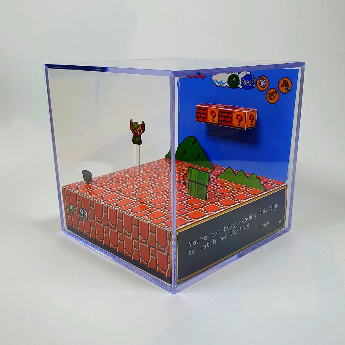 The Legend Of Zelda Secret Mario Level