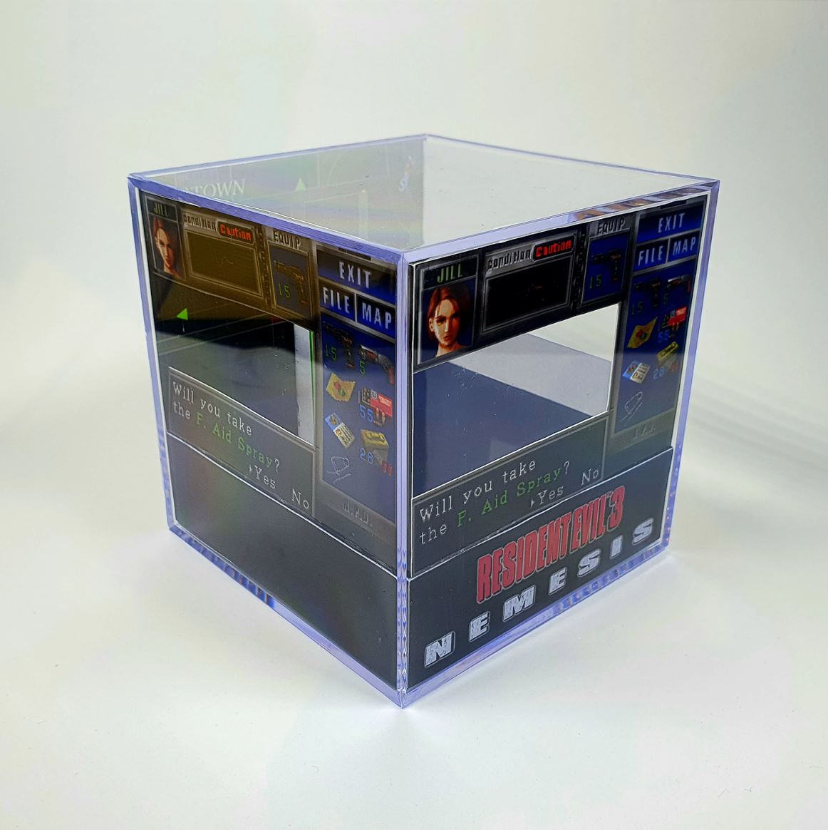 Resident Evil 3 Menu Inventory