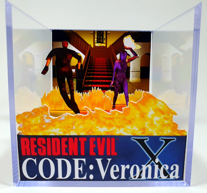 Resident Evil Code Veronica Alexia vs Wesker