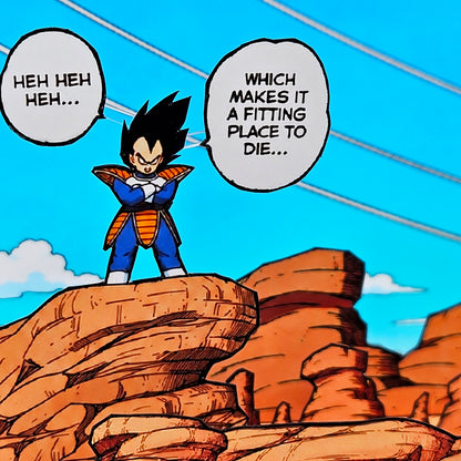 Orgullo Saiyan - Dragon Ball Z