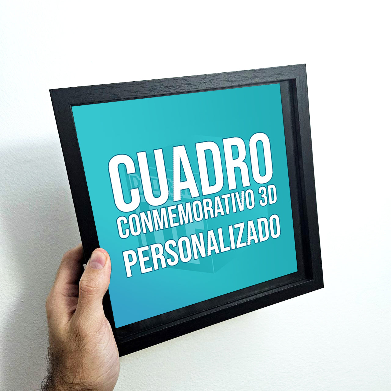 Cuadro Conmemorativo 3D Personalizado