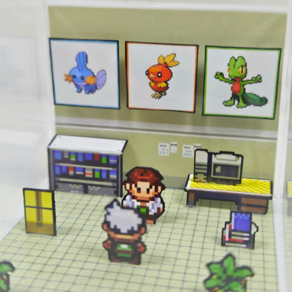 Pokémon Esmeralda / Rubí / Zafiro - Laboratorio