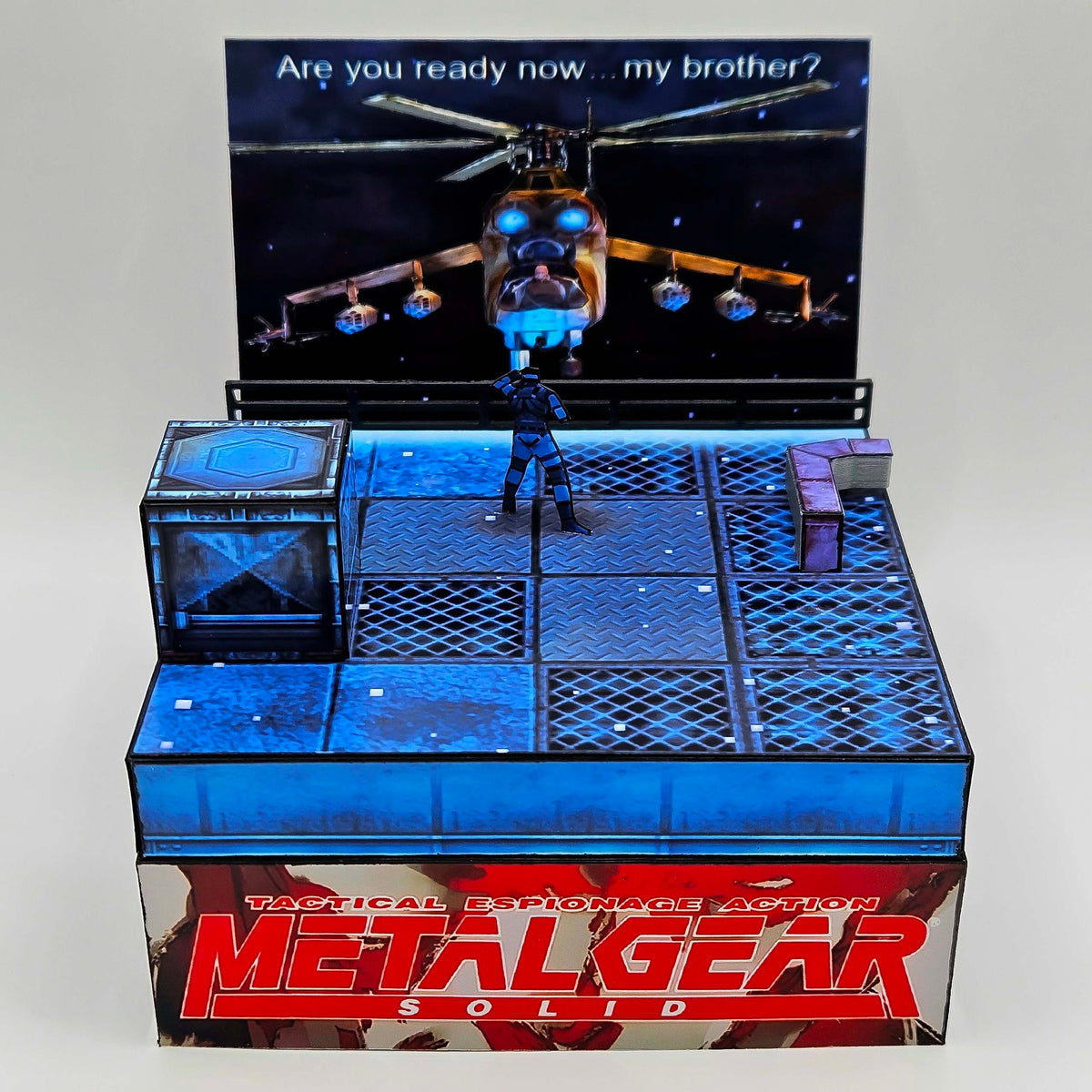 Snake vs. Hind D - Metal Gear Solid