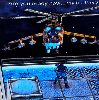 Snake vs. Hind D - Metal Gear Solid