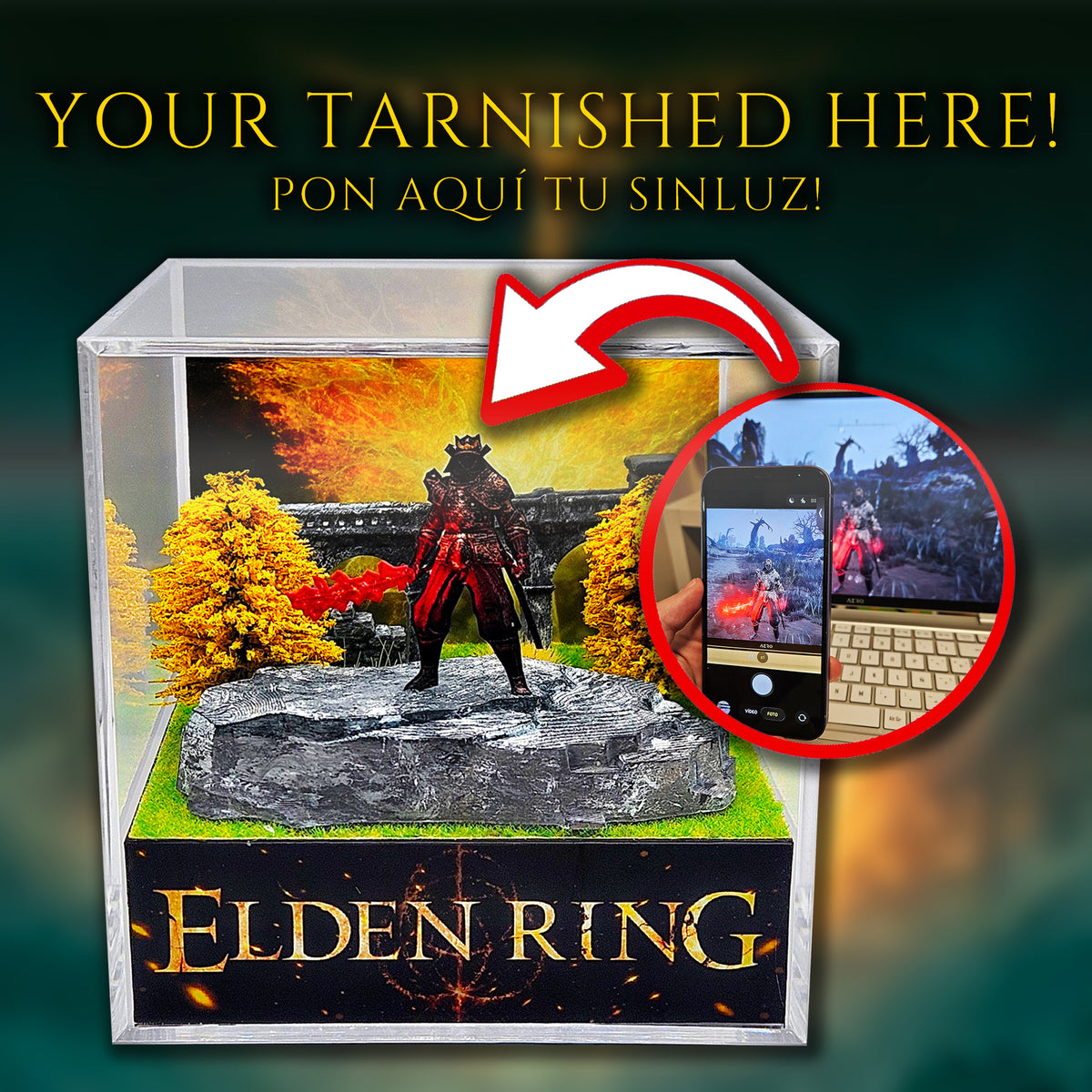 Elden Ring - Tu Sinluz en las Tierras Intermedias DISEÑO PERSONALIZADO